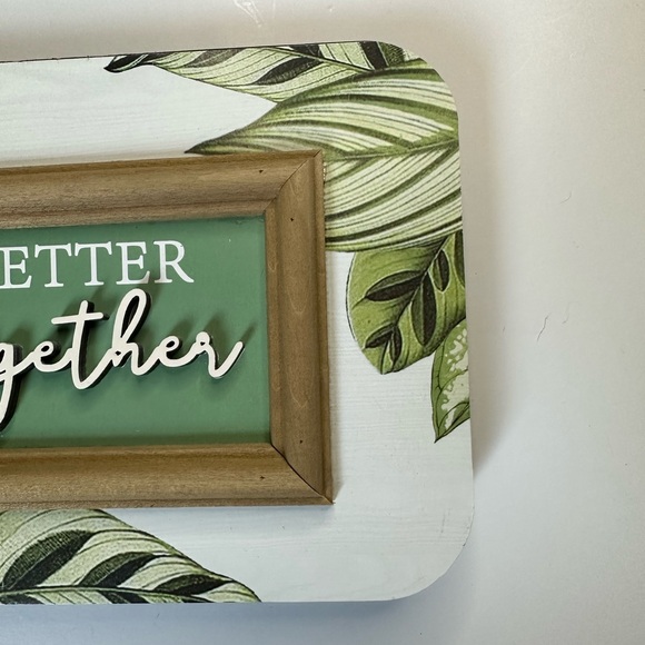 New "Better Together" Leaf-Themed Tabletop Decor minimalist - Picture 3 of 6